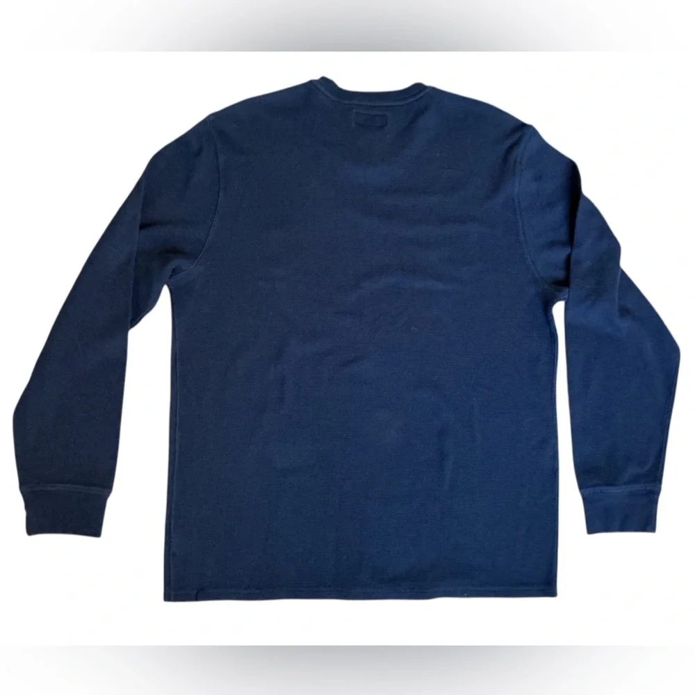 Polo by Ralph Lauren Men's Deep Blue Long Sleeve Tee